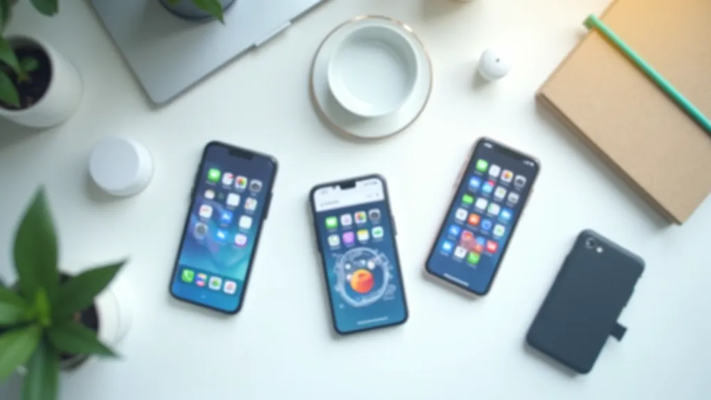 Multiple smartphone screens showing different social media platforms with distinct interface designs